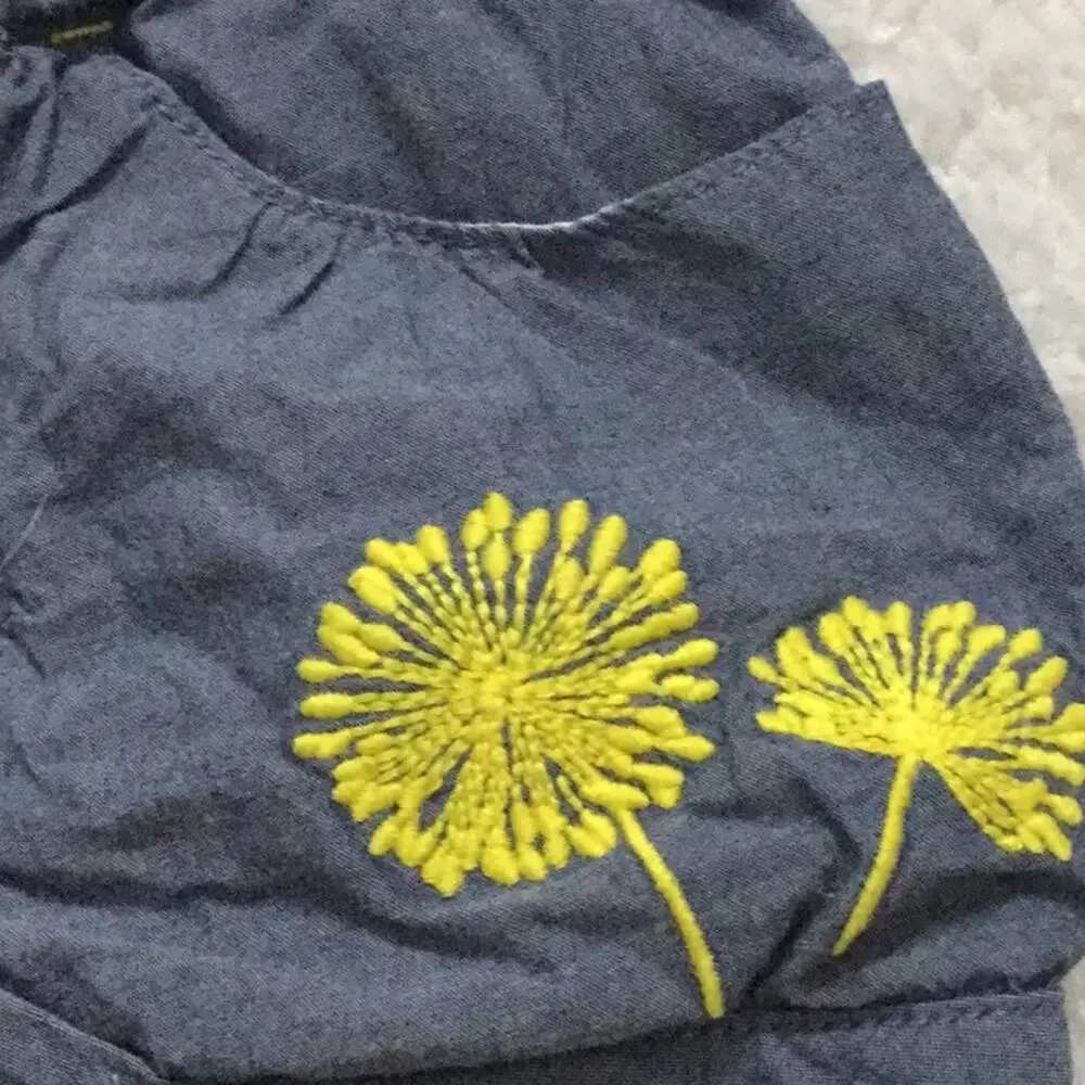 Gymboree shorts top blue yellow worn 1x HOST PICK!